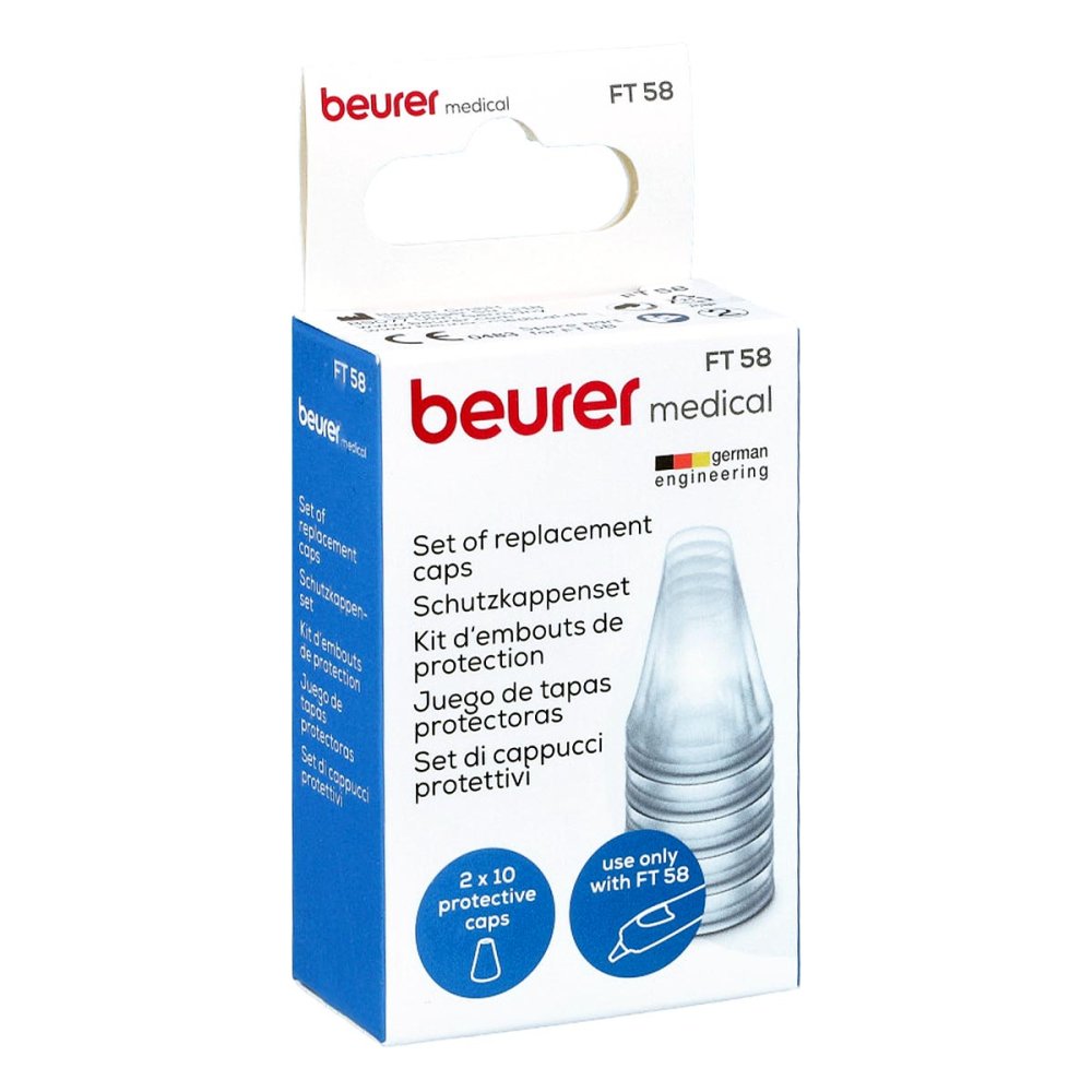 BEURER GmbH Beurer Ft58 Ersatzschutzkappen für Ohrthermometer 11480291