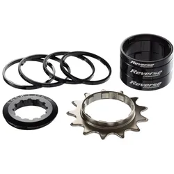 REVERSE COMPONENTS Single Speed Kit für Shimano SRAM Freilauf 13 T in