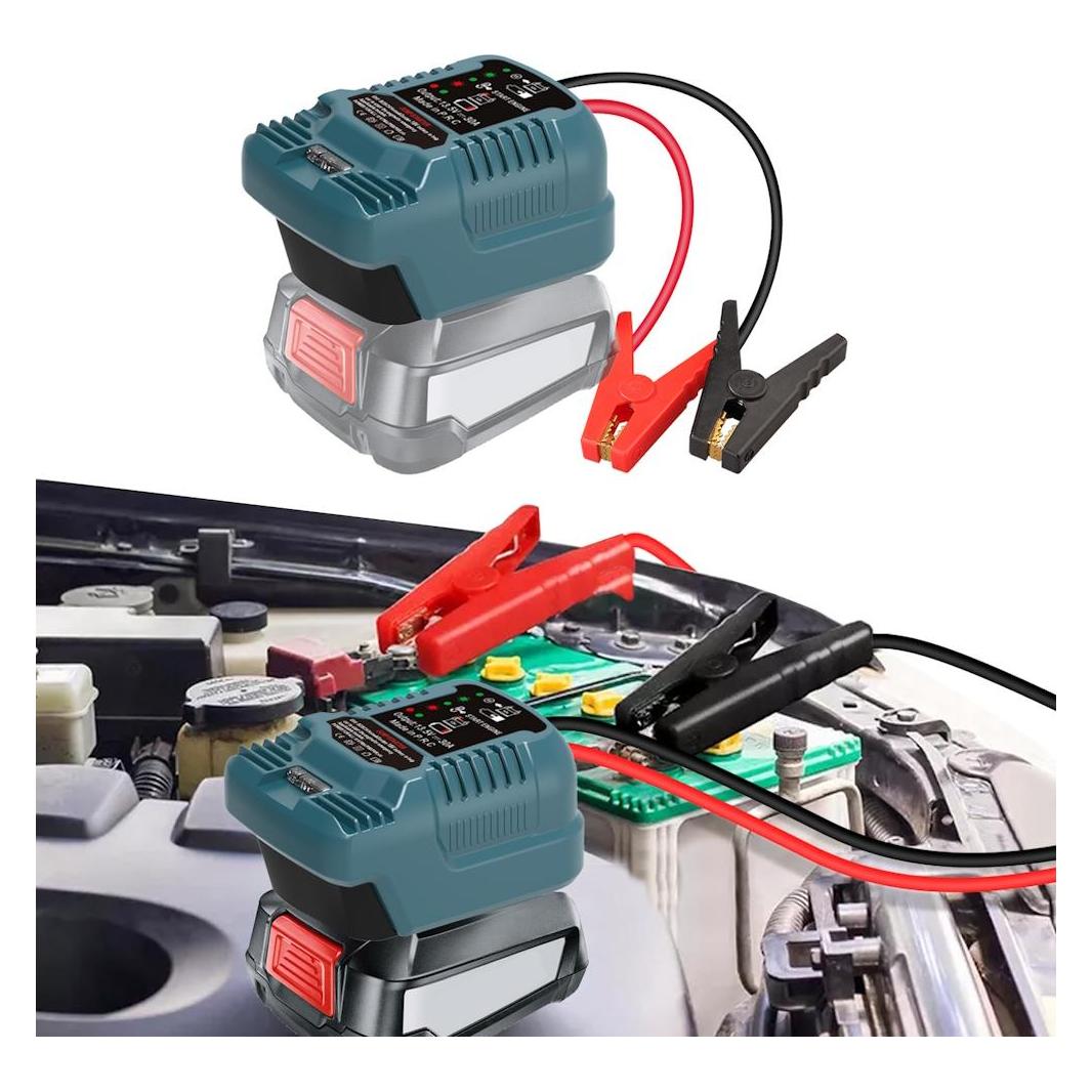 Lakuda Notladegerät für die 12V-Starterbatterie mit Ihrem Bosch Haus und Garten 18V PBA/PSB/PSR-Akku (100 A) (100050972)