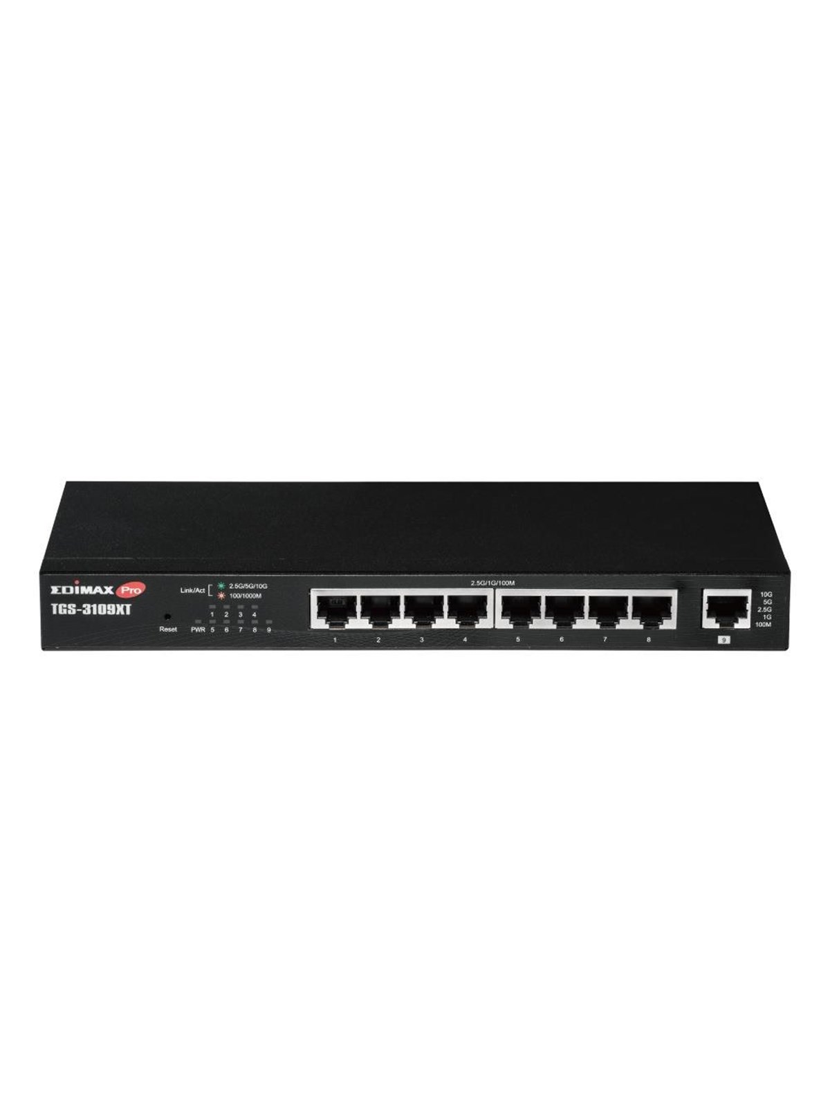 Edimax TGS-3109XT 8-Port 2.5GbE Web Smart Switch 1x 10GbE Multi-Gigabit Port