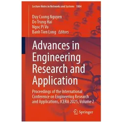 Advances in Engineering Research and Application, Fachbücher von Duy Cuong Nguyen, Banh Tien Long, Trung Hai Do, Pi Vu Ngoc