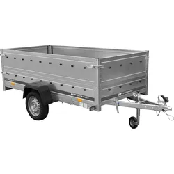 B Führerschein Anhänger GARDEN TRAILER 264 KIPP mit Bordwandaufsatz und Stützrad