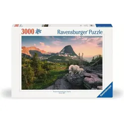 Ravensburger 12000809 Erwachsenenpuzzle 3000 Teile - Almbock mit Baby