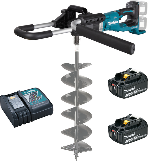 Makita DDG461Z - Mototrivella a batteria - 18Vx2 3Ah - PUNTA NON INCLUSA