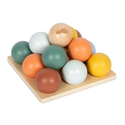 Montessori Sortierspiel mit Kugeln