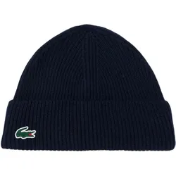 LACOSTE Beanie Pioneer, navy/weiss