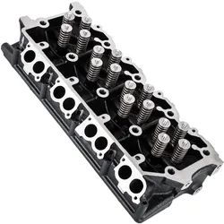 VEVOR Zylinderkopf Montiert, Motor-Zylinderkopf-Montage Ersatz 6,4 L, Gusseisen-Zylinderkopf passend für 08-10 Ford F250 F350 F450 F550