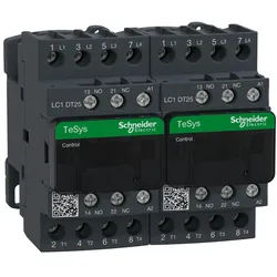 Schneider Electric LC2DT25G7 Wendeschützkombination, 4p, 25A/AC1, Spule 120V 50/60Hz