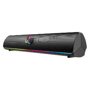 Yenkee YSP 1002 RGB SPARK schwarz / Gaming-Soundbar / RGB / 10W RMS / USB-A (10 W) (8590669349739)