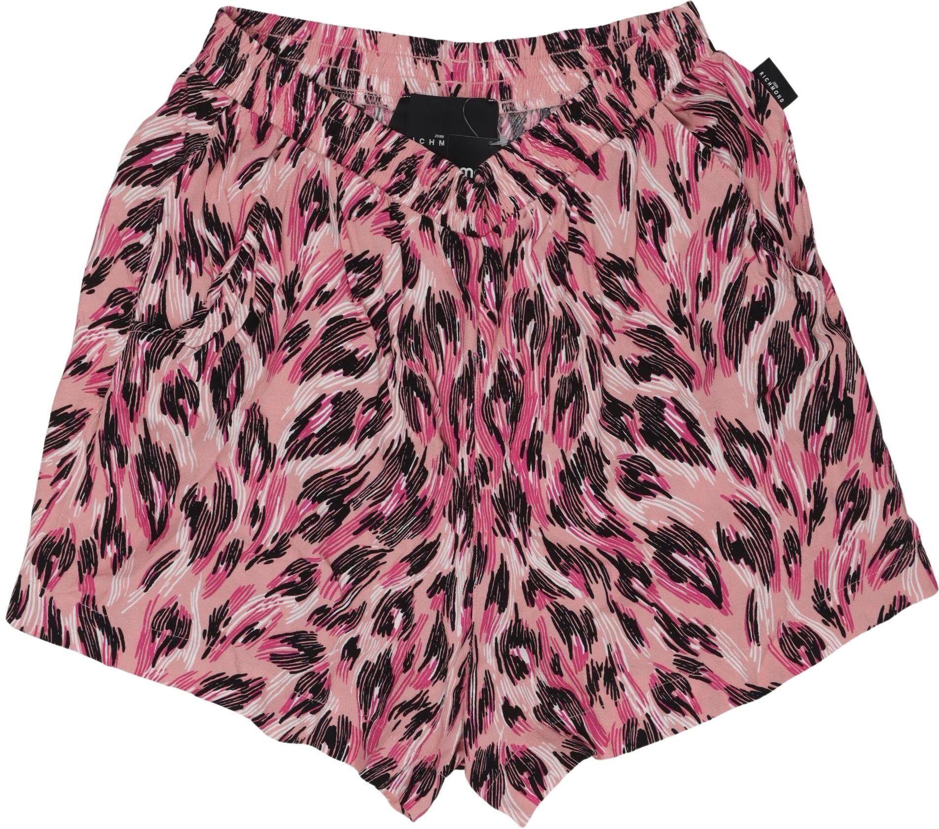 John Richmond Damen Shorts, Pink, Gr. EU 44, Viskose - Second Hand