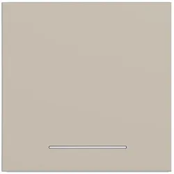 Hager WAW1031C01 Wippe 1fach, klare Linse, A.x/C.x, sand, matt