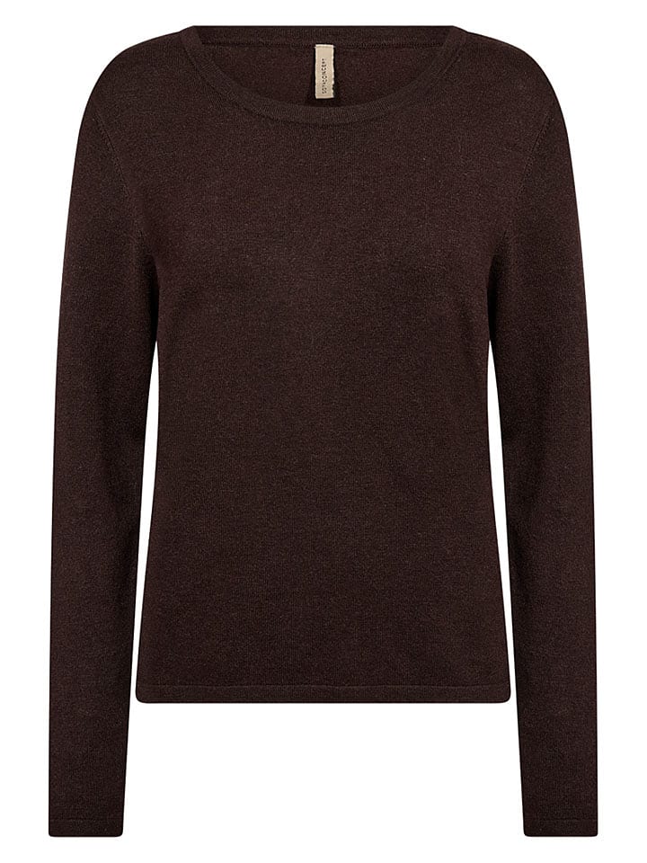 soyaconcept Pullover "Dollie" in Dunkelbraun - S