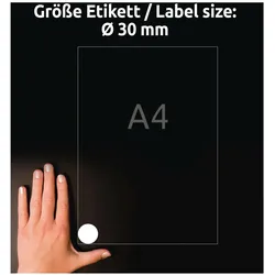 Avery, Etiketten, Etiketten