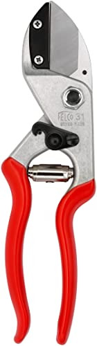 Felco 31 Amboss snoeischaar met aambeeld voor grote handen, snijdiameter 25 mm