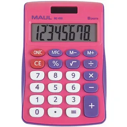 MAUL Tischrechner MJ450 pink