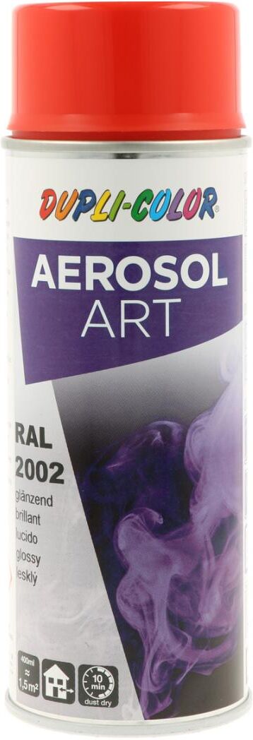 european aerosols DUPLI-COLOR Aerosol Art RAL 2002 blutorange glanz, 400 ml