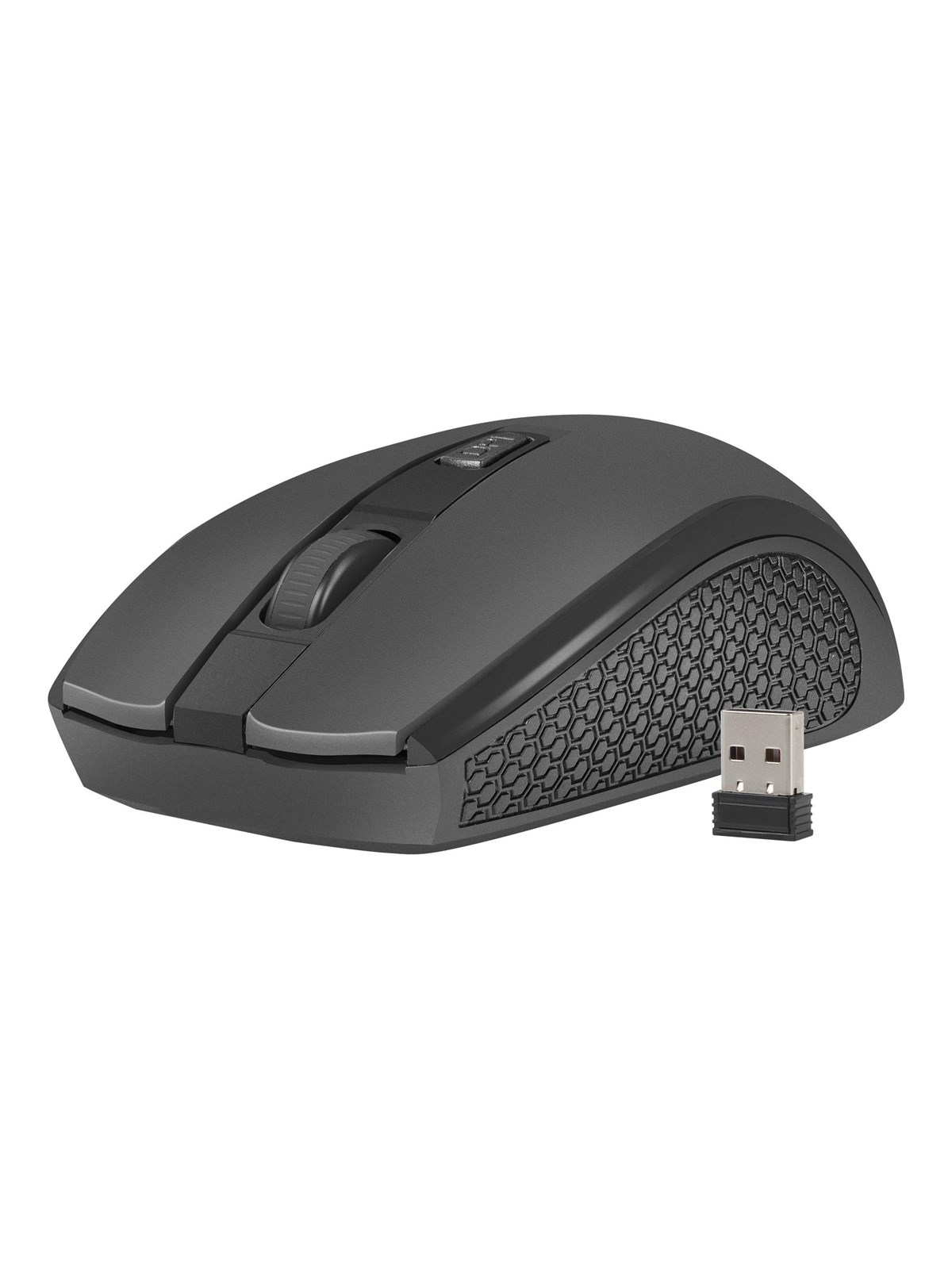 Natec Jay 2 - mouse - 2.4 GHz - black - Maus (Schwarz)