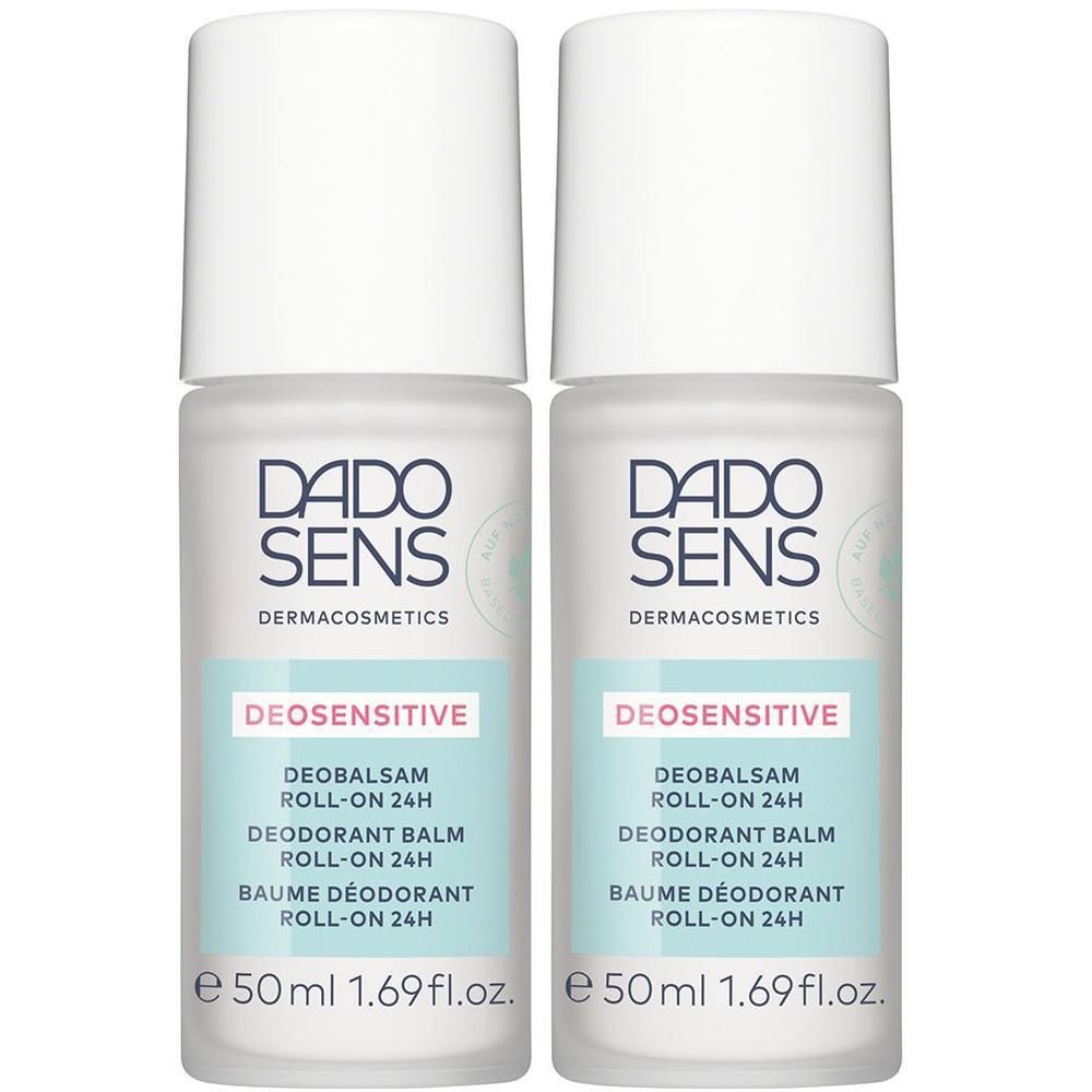 Dado DeoSensitive Deobalsam Roll-on 24 h 2x 2x50 ml Balsam