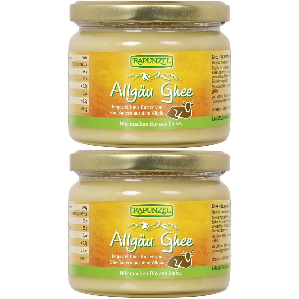 Rapunzel Bio Allgäu Ghee 2x 2x250 g Creme