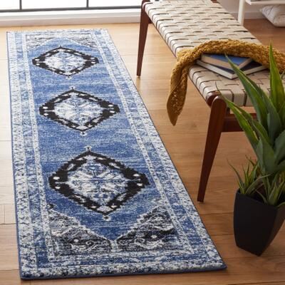 SAFAVIEH Vintage Hamadan Slagjana Traditional Medallion Rug