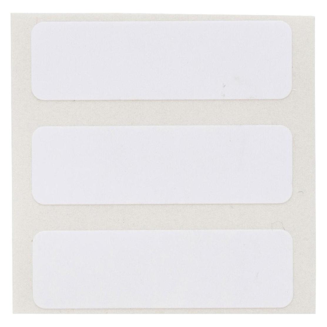 Brady THT-154-490-1.5-SC, FreezerBondz, Polyester, Weiss, 31.75 x 9.53 mm, permanent, auf 25er Kern (36.83 mm) (THT-154-490-1.5-SC)