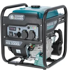 "Könner & Söhnen" Inverter-Generator KS 3300i - 3kW Nennleistung - Benzinmotor - 230V