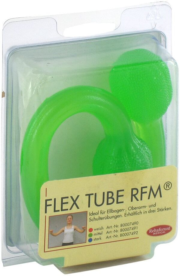 Gymnastikband Flex Tube medium grün