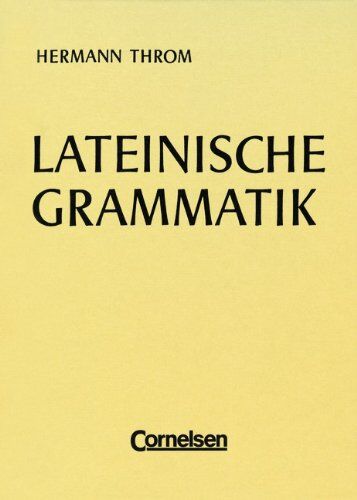 Hermann Throm - Lateinische Grammatik - Preis vom 30.09.2026 09:01:18 h
