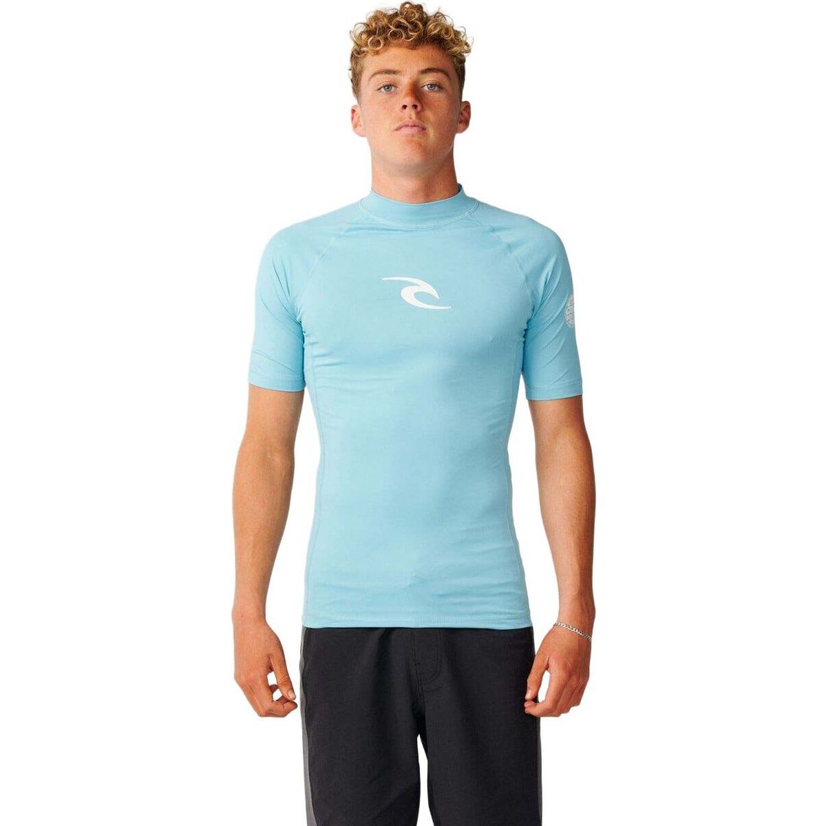 RipCurl Waves UPF Perf Short Sleeve wave pool (2917) XS 198MRV-2917-XS