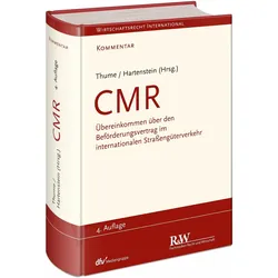 CMR - Kommentar, Fachbücher von Olaf Hartenstein, Karl-Heinz Thume