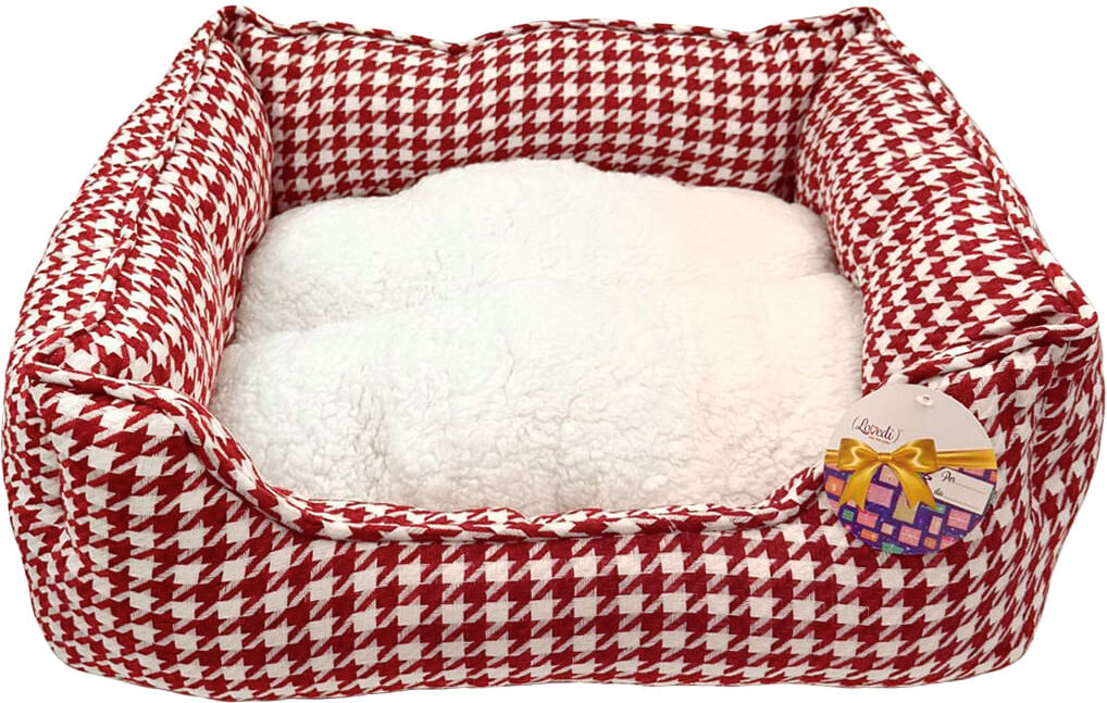 LOVEDI Lovedì Cuccia Rettangolare Pied De Poule 60x60CM