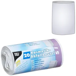 PAPSTAR Kosmetikbeutel 5,0 l weiß