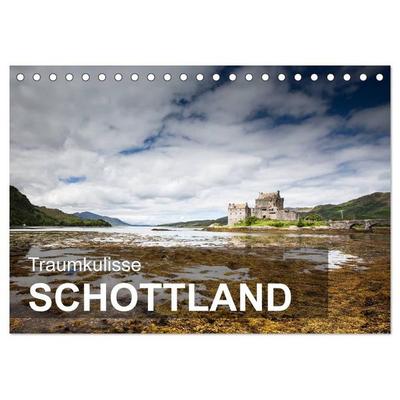 Traumkulisse Schottland (Tischkalender 2027 DIN A5 quer), CALVENDO Monatskalender