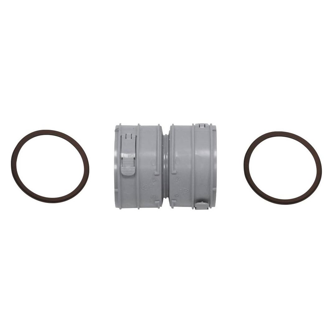Vaillant Set 3 Verbindungsstück Brennw. für flexible Abgasleitung DN 100. PP (303518)