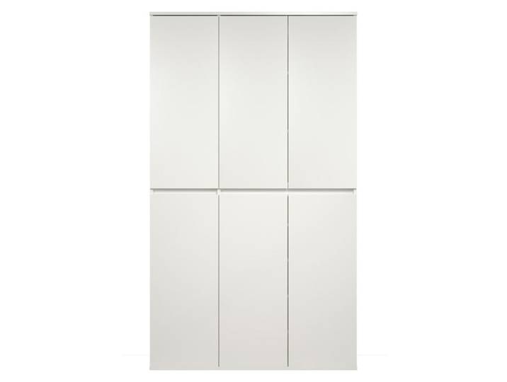 Armoire CHB Collection Blanc 111 / 191 / 34 - Meuble de chambre - Contemporain - A monter soi-même