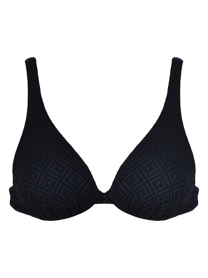 Naturana Bikini-Oberteil in Schwarz - 40C-Cup