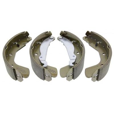 Mapco Bremsbackensatz Trommelbremse Hinterachse [Hersteller-Nr. 8821] für Chevrolet, Opel, Vauxhall, Daewoo