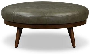 Poly and Bark Poly & Bark Gio Ottoman - Full Grain Genuine Italian Leather