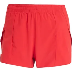 adidas Adizero Essentials Running Split Laufshorts Damen IX2847 - team power red 2 XXS