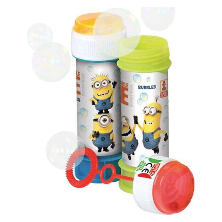 Dulcop Seifenblasen Minions mit Geduldspiel im Deckel (5DU611008)