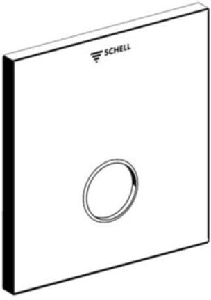Façade Schell LINUS D-SC-V chromé (252320699)