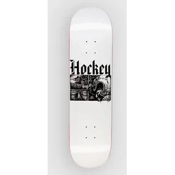 Hockey Skateboards Middle Earth - Nik Stain 8.5" Skateboard Deck white / black Gr. Uni