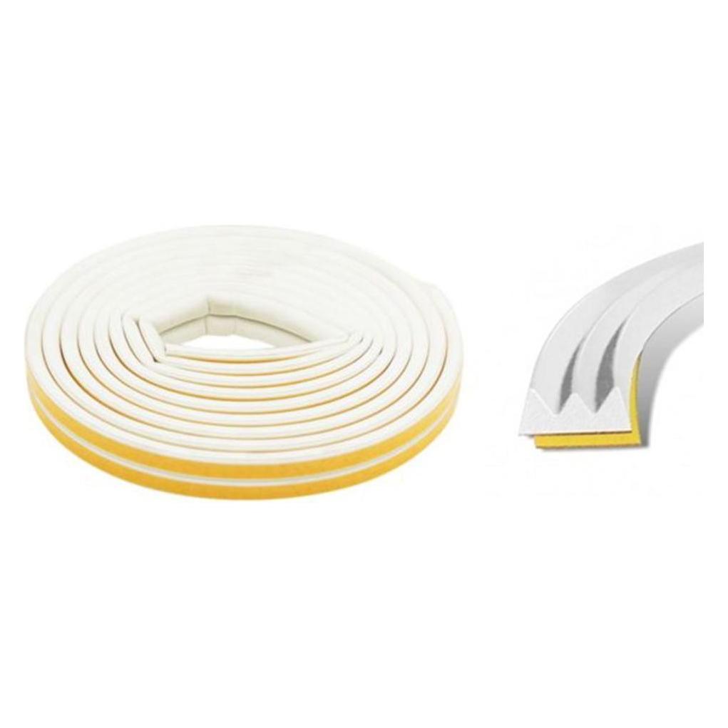 GEKO Rubber drawing stripping white e-type 9 mm x 6 m (9 mm) (49443325)