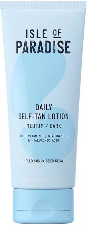 Isle of Paradise - Daily Self-Tan Lotion - Selbstbräunungslotion, 185 ml
