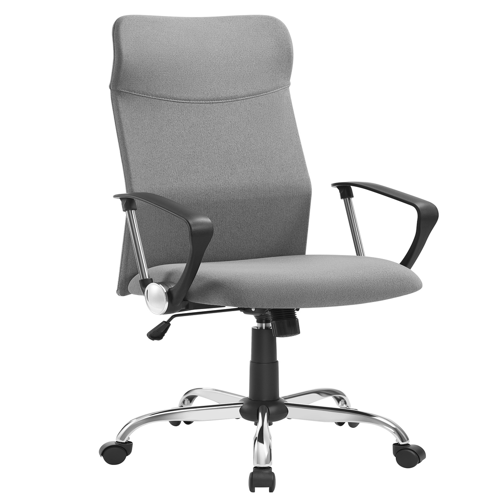 SONGMICS Ergonomischer Schreibtischstuhl grau OBN034G01