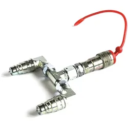 TCM FX CO2 Combiner (2 CO2 Flaschen auf 1 CO2 Jet)