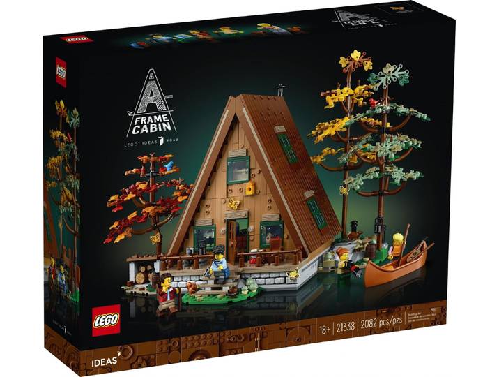 LEGO® LEGO® Ideas 21338 Finnhütte Konstruktionsspielsteine, (2082 St)