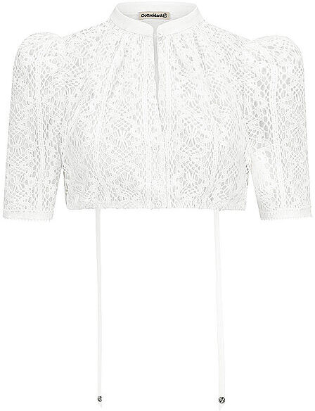 GOTTSEIDANK Dirndlbluse MAVA weiss   34 34