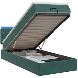 vidaXL, Bett, Ottoman Bett (90 x 200 cm)