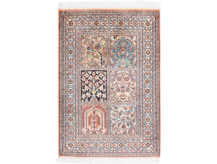 Kaschmir Seide Teppich 65x91 Handgeknüpft Orientteppich Seide